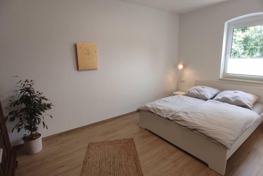 Storchennest - Ferienwohnung Am Storchenradweg Ketzür Exteriör bild