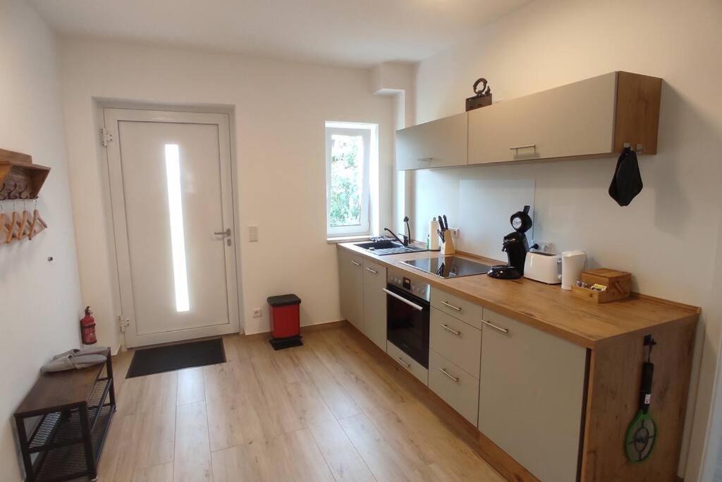 Storchennest - Ferienwohnung Am Storchenradweg Ketzür Exteriör bild