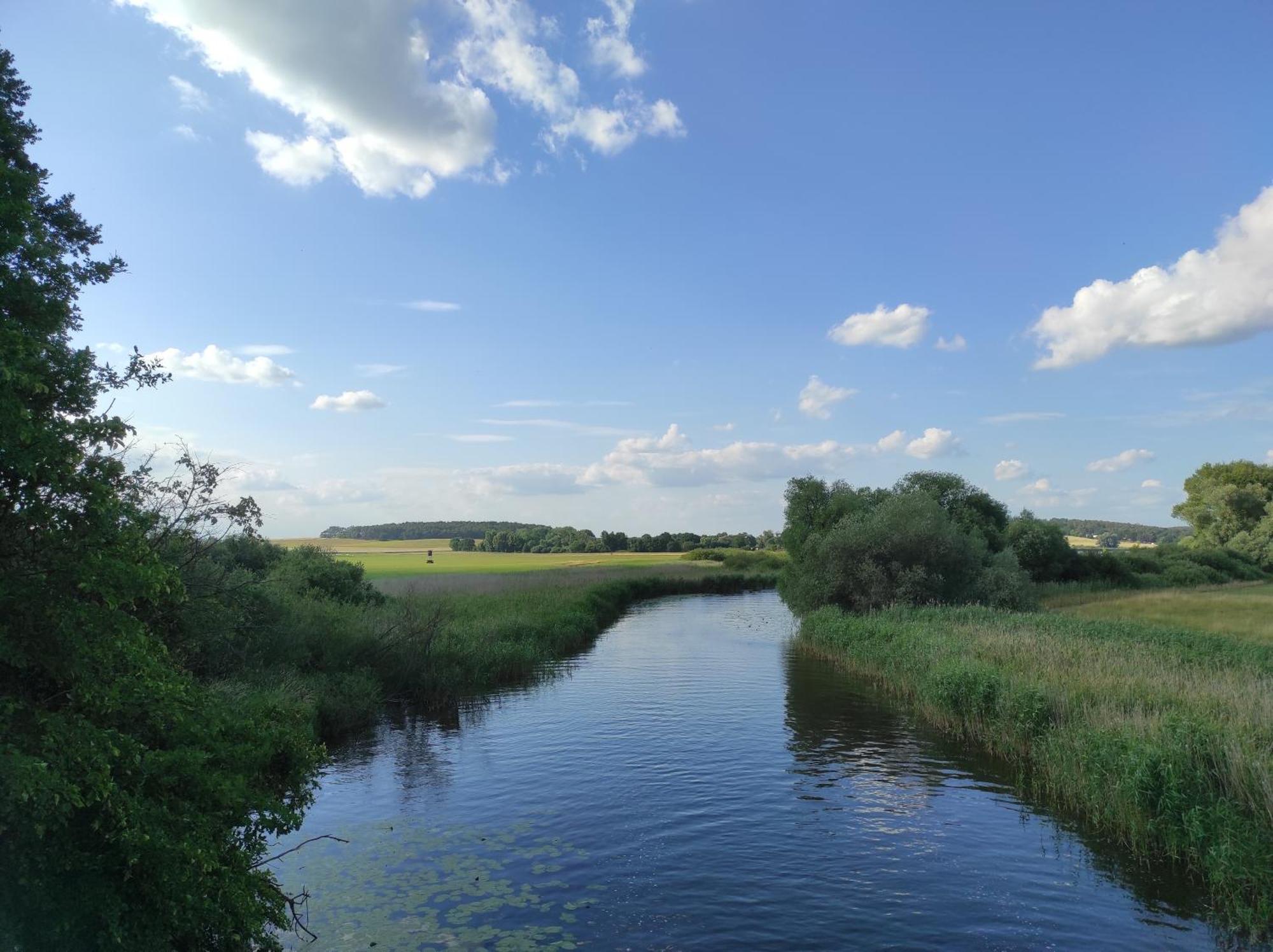 Storchennest - Ferienwohnung Am Storchenradweg Ketzür Exteriör bild